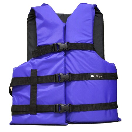 Onyx Onyx Universal Adult Boating Vest Blue 103000-500-004-12